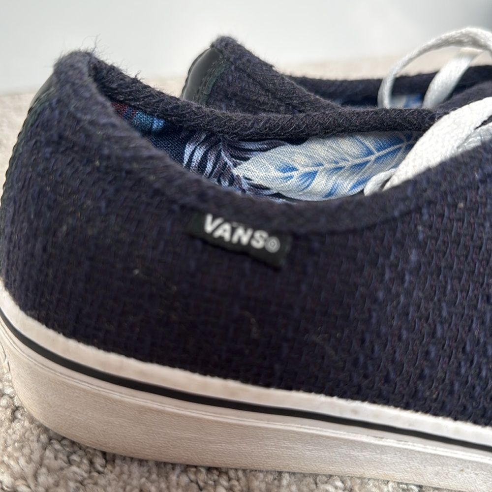 Vans textured canvas